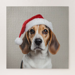 Beagle Christmas Jigsaw Puzzle