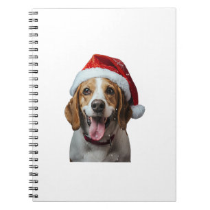 Beagle Christmas Notebook