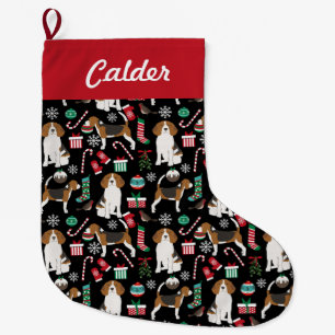 Beagle Christmas Stocking