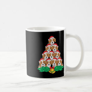 Beagle Christmas Tree Beagle Dog Lover Holidays Coffee Mug