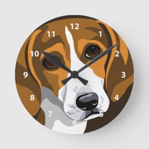 Beagle Clocks For Dog Lovers