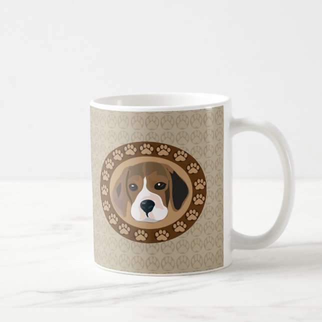 Beagle Coffee Mug (Right)