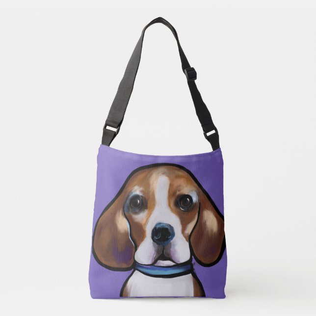 Beagle        crossbody bag (Front)