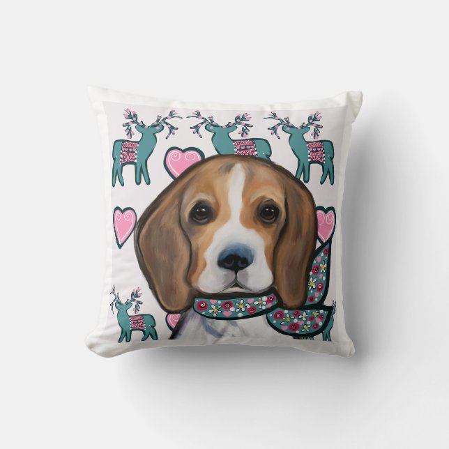 Beagle    cushion (Front)