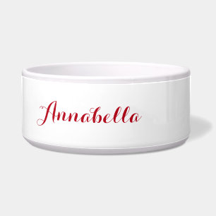 BEAGLE Customisable Name Dogfood Pet Bowl