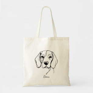Beagle Customisable Tote Bag