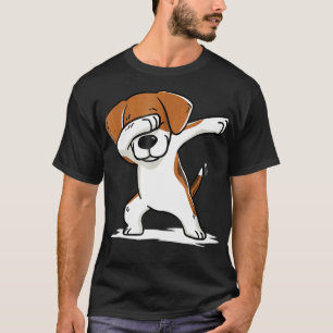 Beagle Cute Dabbing  Dab Dance Gif T-Shirt