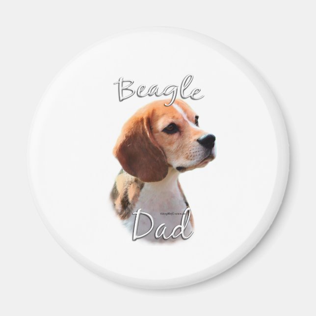 Beagle Dad 2 Magnet (Front)