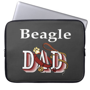 Beagle Dad Gifts Laptop Sleeve