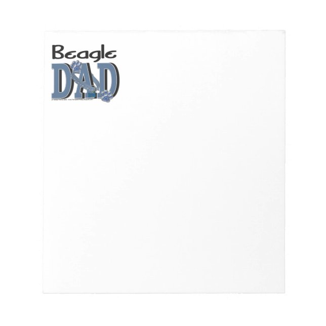 Beagle DAD Notepad (Front)