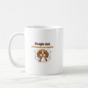 Beagle Dad — Professional Treat Dispenser Coffee Mug