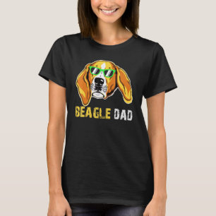 Beagle Dad Tee For Beagle Dog Owners Fathers Day