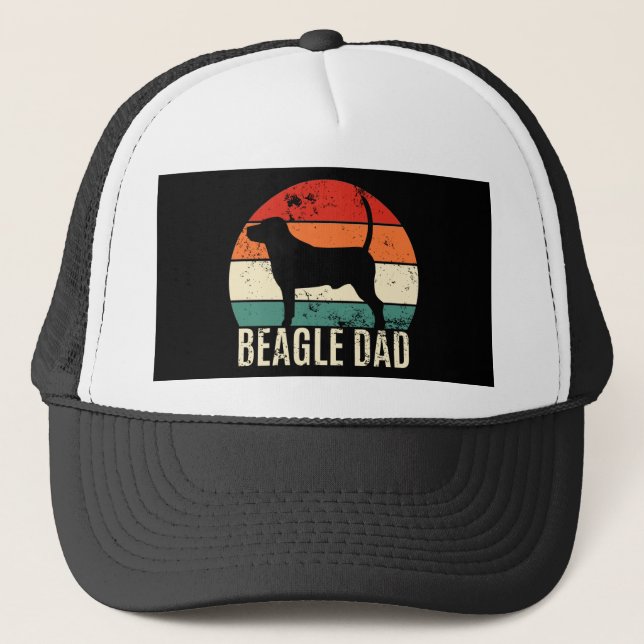 Beagle Dad Trucker Hat (Front)