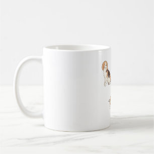 Beagle Delight � Cute Animal Art Coffee Mug