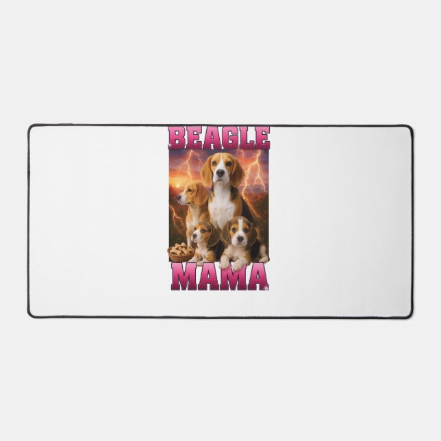 Beagle  desk mat (Front)