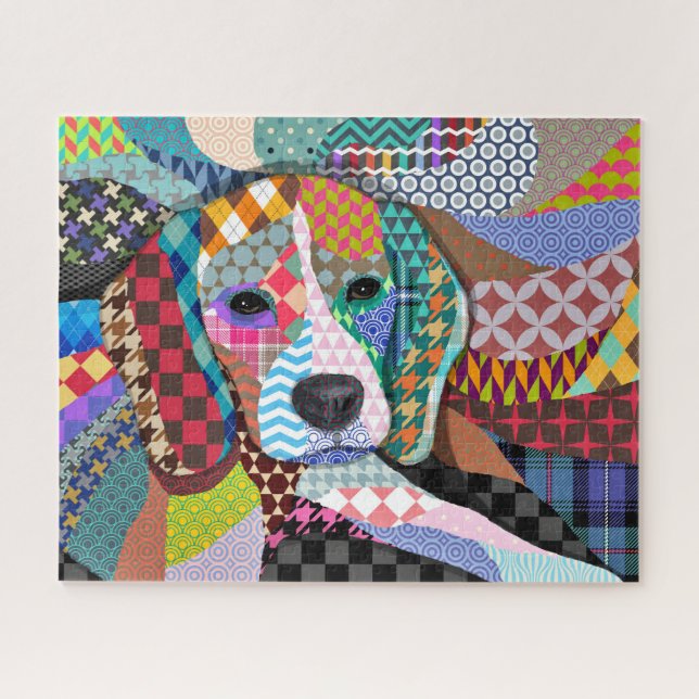 Beagle Dog 161 Jigsaw Puzzle (Horizontal)