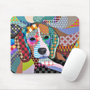 Beagle Dog 161 Mouse Pad