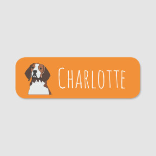 Beagle Dog Beagle Name Tag