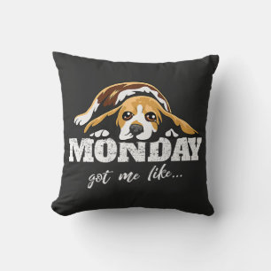 Beagle Dog Breed Premium/ Beagle Dog Lovers    Cushion