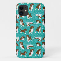 Beagle dog breed - turquoise