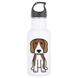 Beagle Dog Cartoon 532 Ml Water Bottle
