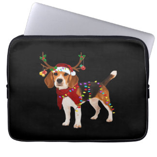 beagle dog christmas Classic T-Shirt Laptop Sleeve