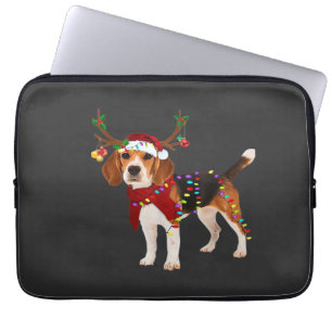 beagle dog christmas Classic T-Shirt Laptop Sleeve
