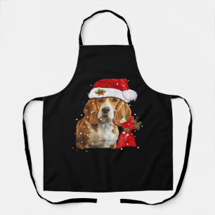Beagle Dog Christmas T Shirt Christmas Dog Essenti Apron
