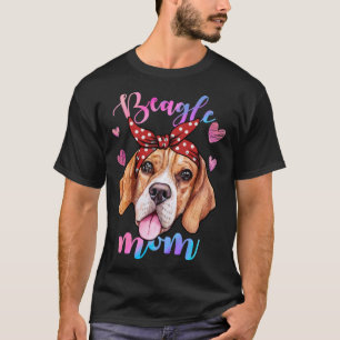 Beagle Dog   Cute mum mama mother T-Shirt