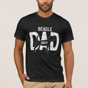 Beagle Dog Dad Puppy Dad T-Shirt