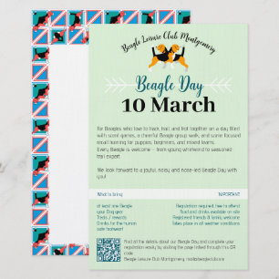 Beagle Dog Day Mailing Stationery