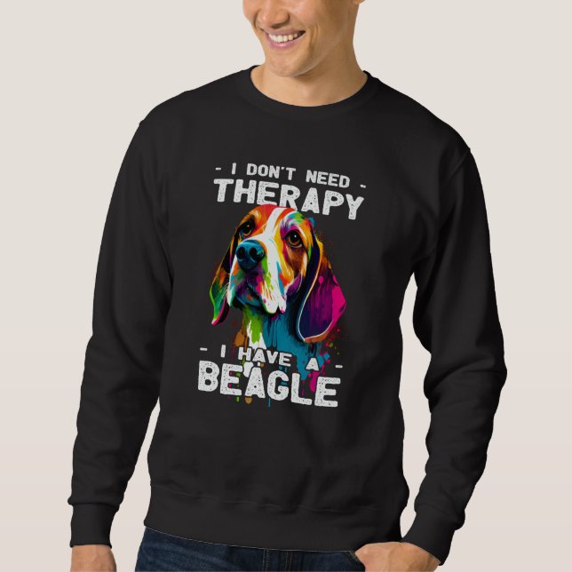 Beagle  Dog  Dog Owner Sweatshirt (Front)