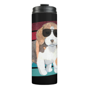 Beagle Dog Funny Mum Dad Clothing Gift   Thermal Tumbler