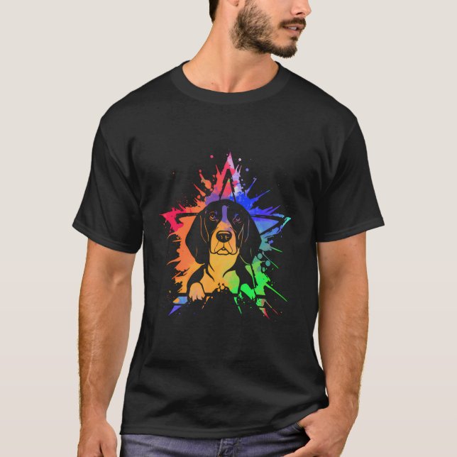 Beagle Dog Funny Saying T-Shirt (Front)