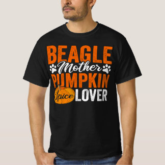Beagle Dog Halloween Pumpkin Apparel Autumn Pet T-Shirt
