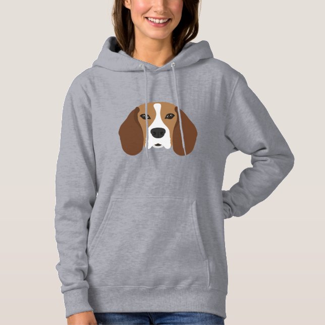 Beagle Dog Hoodie (Front)