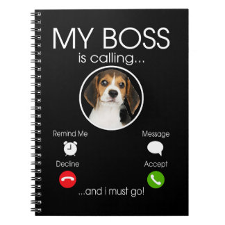 Beagle Dog Lover Best Beagle Is Calling And I Must Notebook