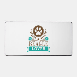 Beagle Dog Lover Desk Mat