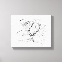 Beagle Dog Lover Illustration