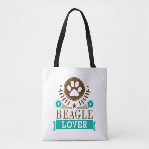 Beagle Dog Lover Tote Bag