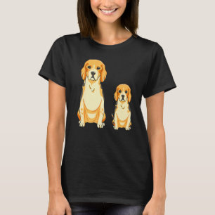 Beagle Dog Mama Puppy Hunting Dog   T-Shirt