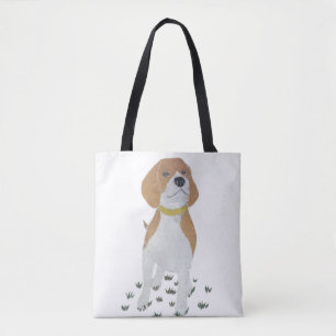Beagle, Dog, Modern Tote Bag