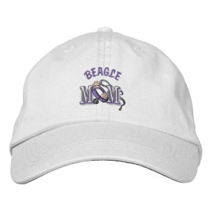 Beagle Dog MOM Embroidered Hat