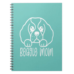 Beagle Dog Owner Mom/ Pet Dog Lover Notebook