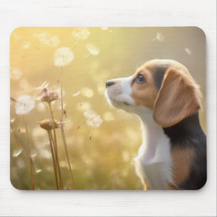 Beagle Dog Pet Animal Tranquil Peaceful Mouse Pad