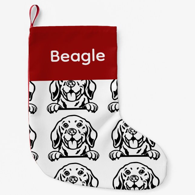 Beagle dog socks  Customised dog Socks - Put Y (Front)