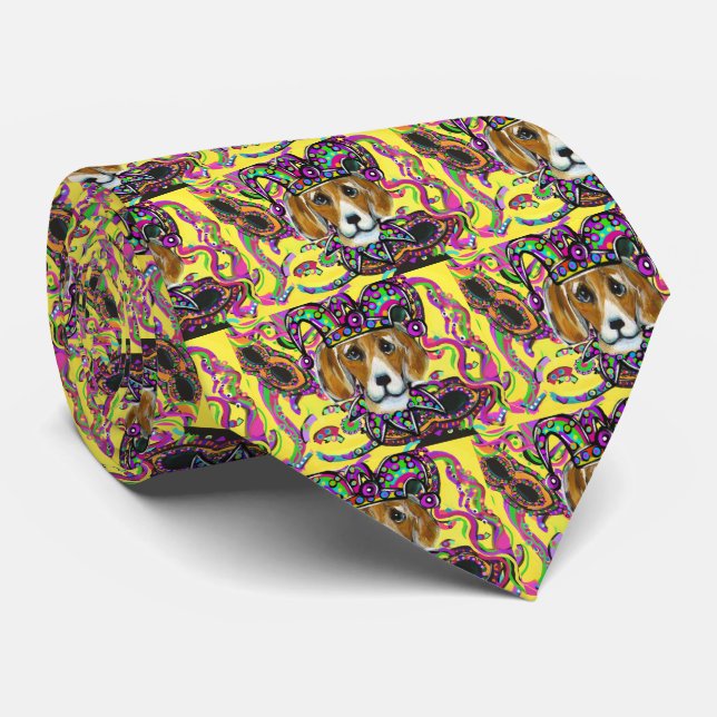 Beagle Dog Tie (Rolled)