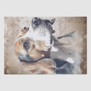 Beagle Dog Tissue Paper