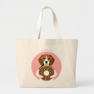 Beagle Dog Tote Bags