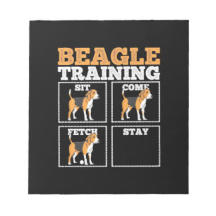 Beagle Dog Training Dog Notepad